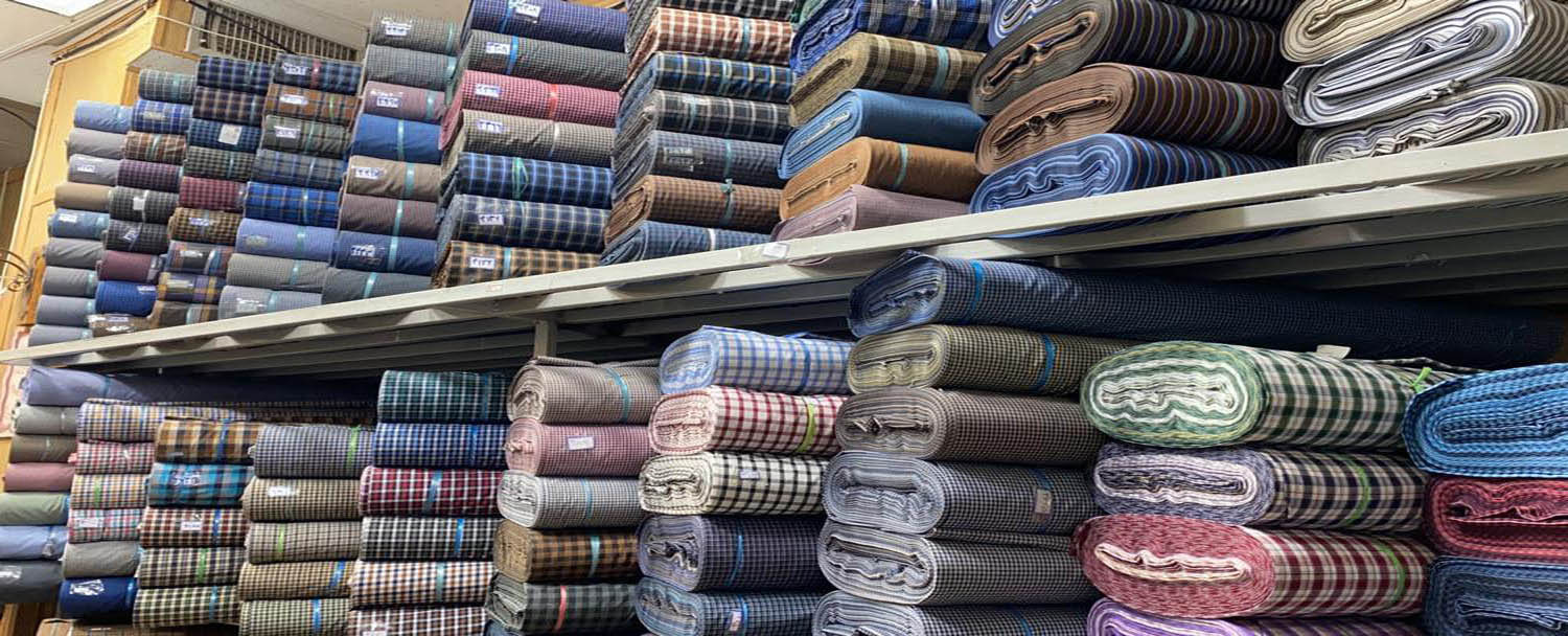 پارچه طرح چهارخانه